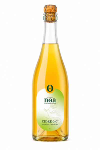 Cidre désalcoolisé Maison NOA – Alkoholfreier Apfelwein aus Frankreich in 75 cl Flasche